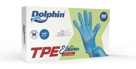 Dolphin Mavi TPE Eldiven kutu görseli
